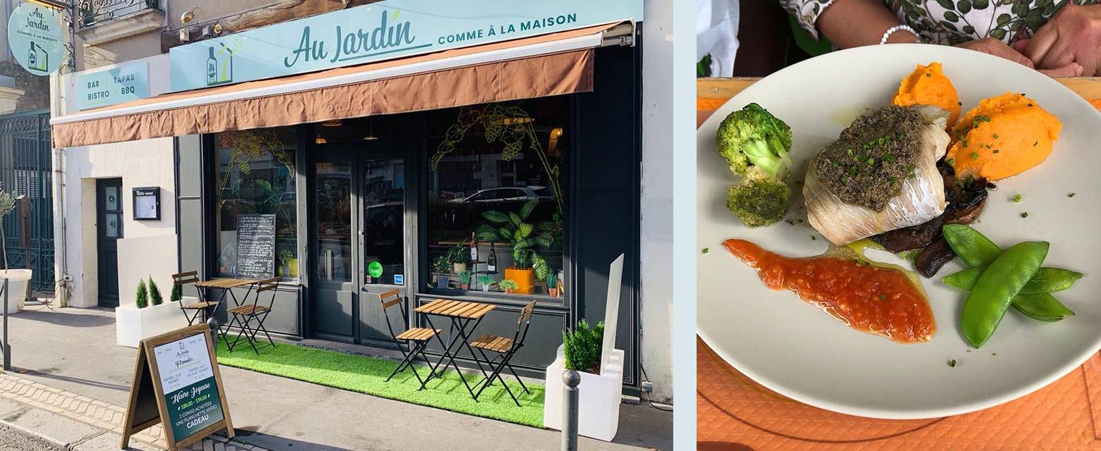 Le restaurant - Au Jardin, Comme à La Maison - restaurant TOURS - Sortir à Tours